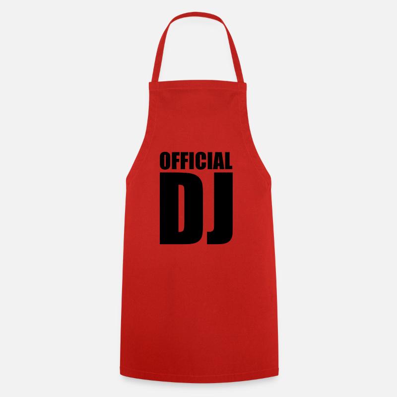 DJ - Kochschürze - Rot