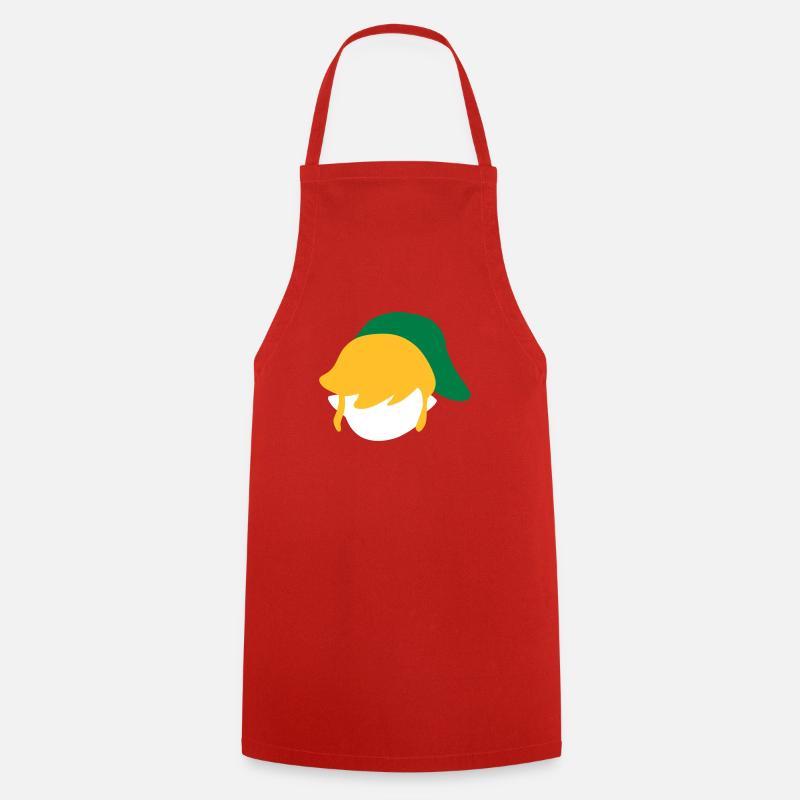 link - Tablier de cuisine - rouge