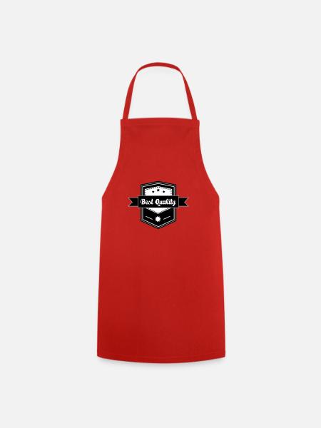 Best Quality - Cooking Apron - red
