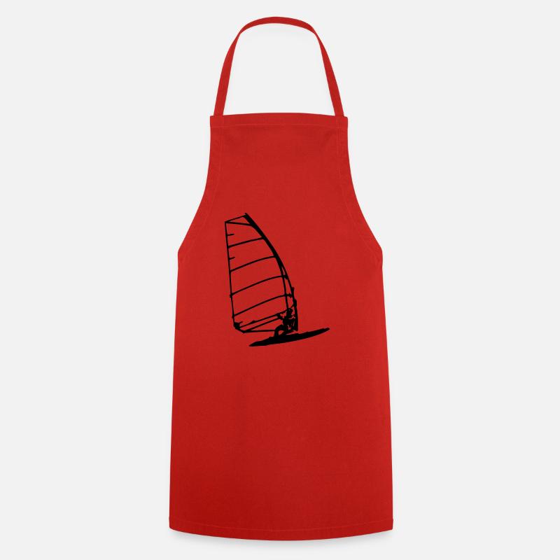 Windsurfing 1 - Cooking Apron - red