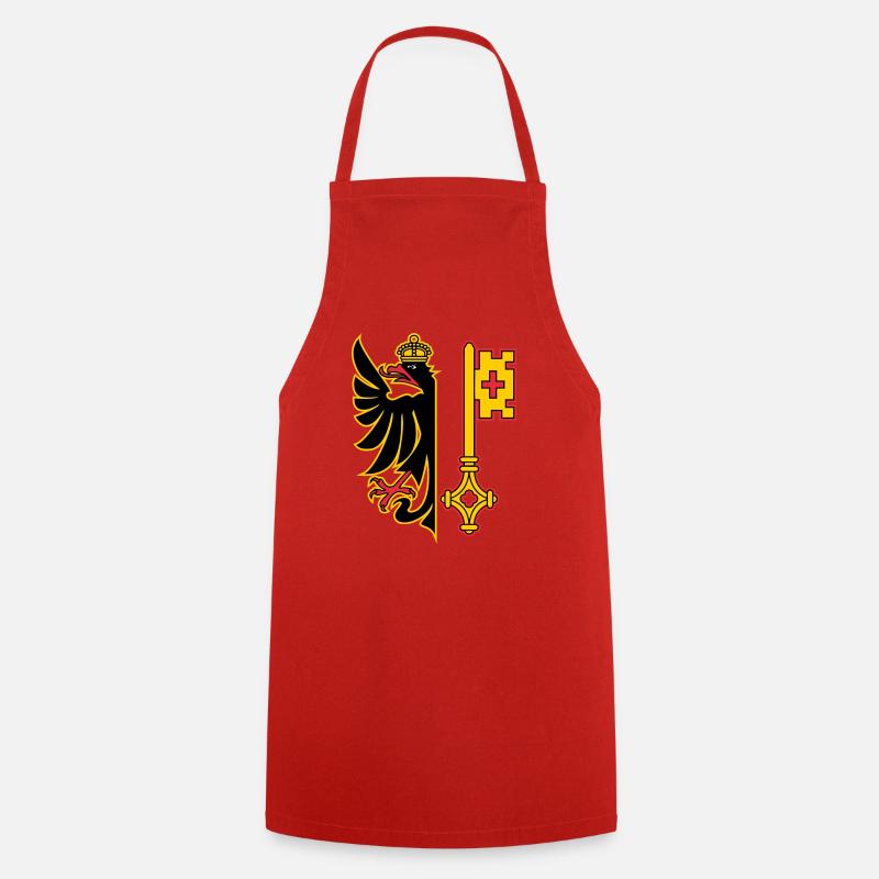 Drapeau de Genève - Tablier de cuisine - rouge