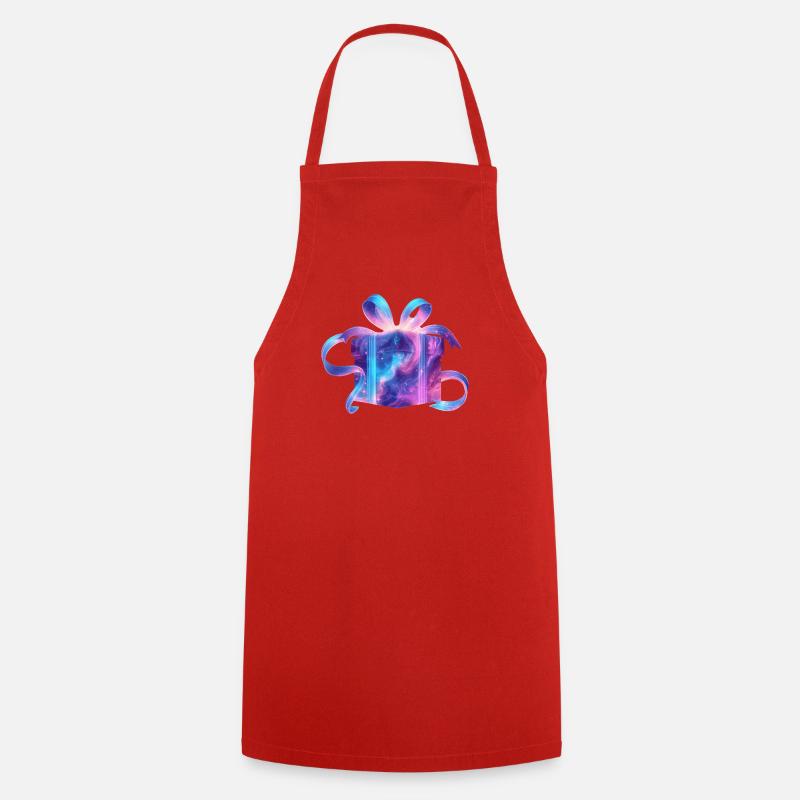 Ethereal Galaxy Gift - Cooking Apron - red