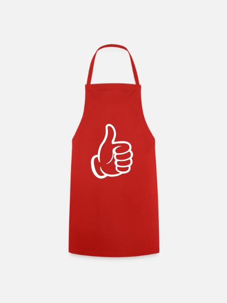 like hand - Kochschürze - Rot