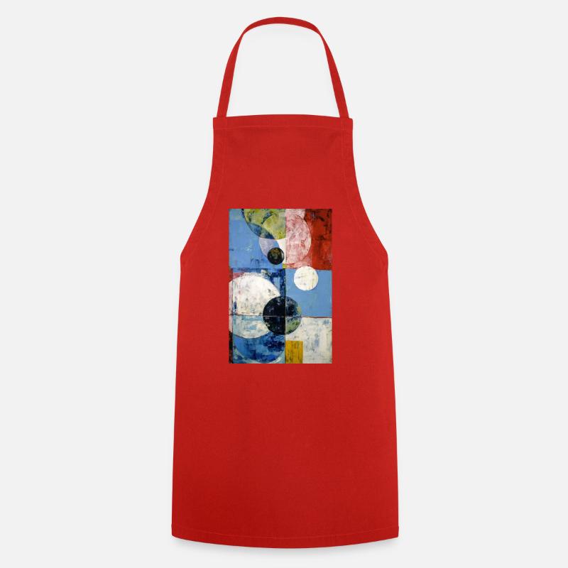 herbi793_abstract - Cooking Apron - red