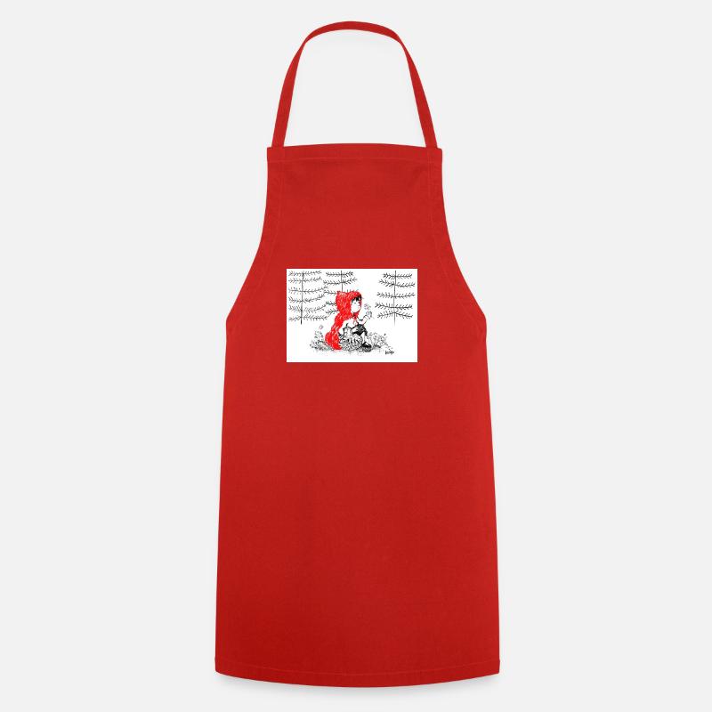Le Petit Chaperon Rouge - Tablier de cuisine - rouge