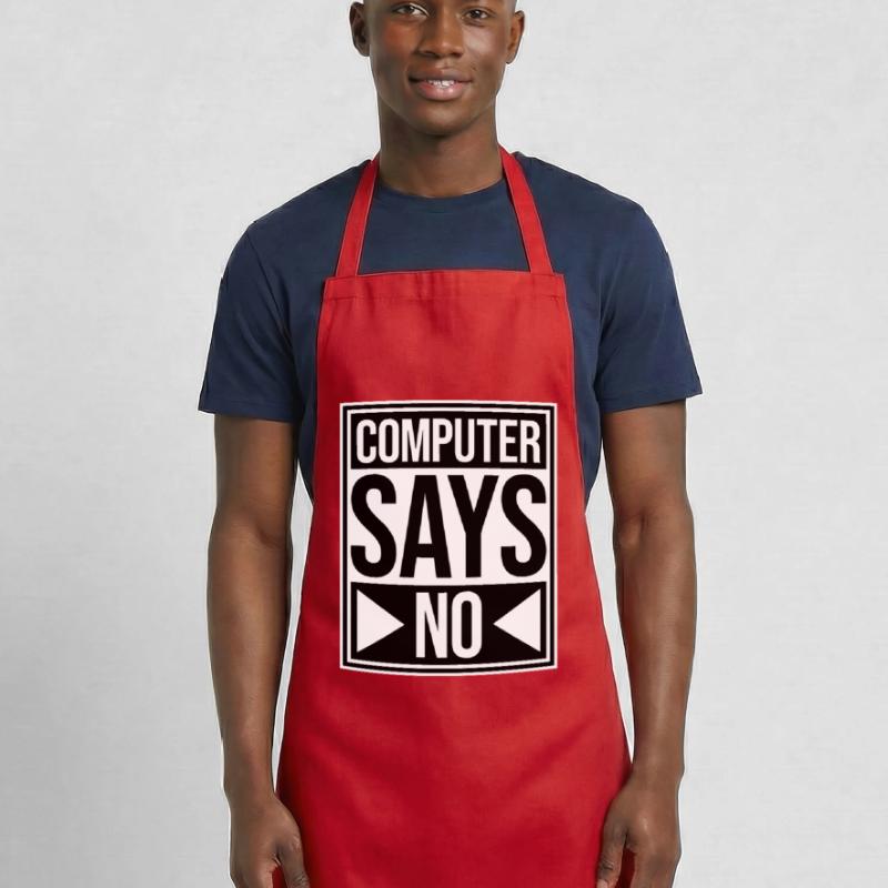Computer Says No Lustig Programmierer Nerd Technik Kochschürze