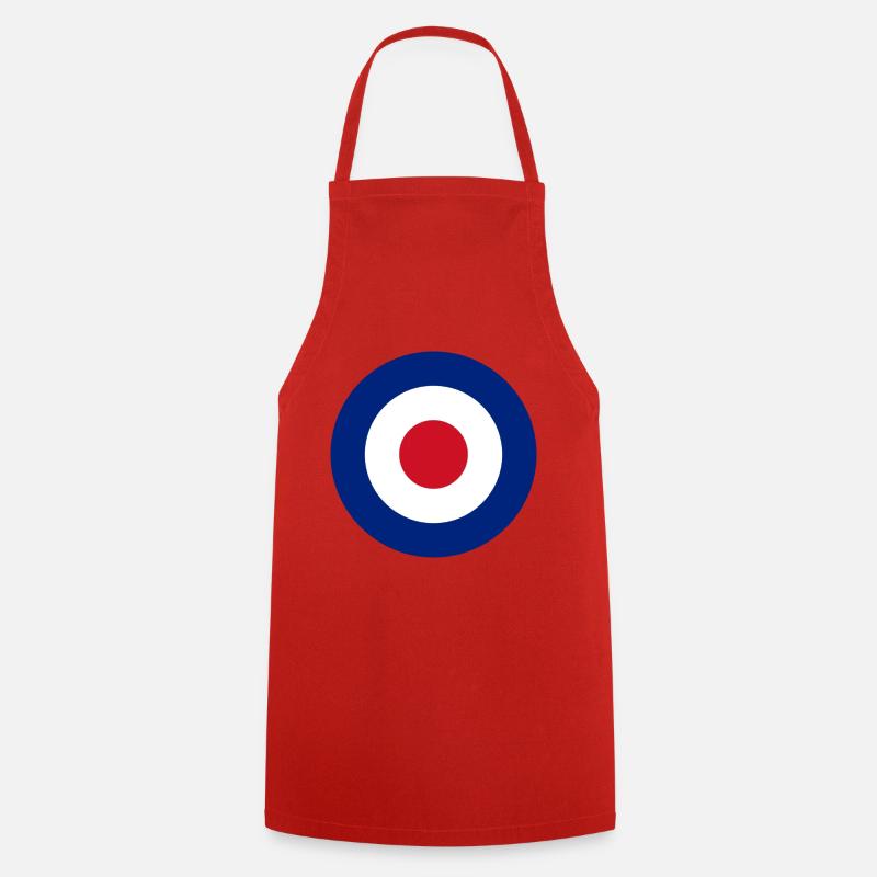Roundel - Cooking Apron - red