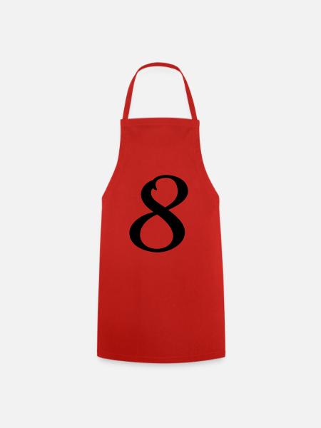 8 - Kochschürze - Rot