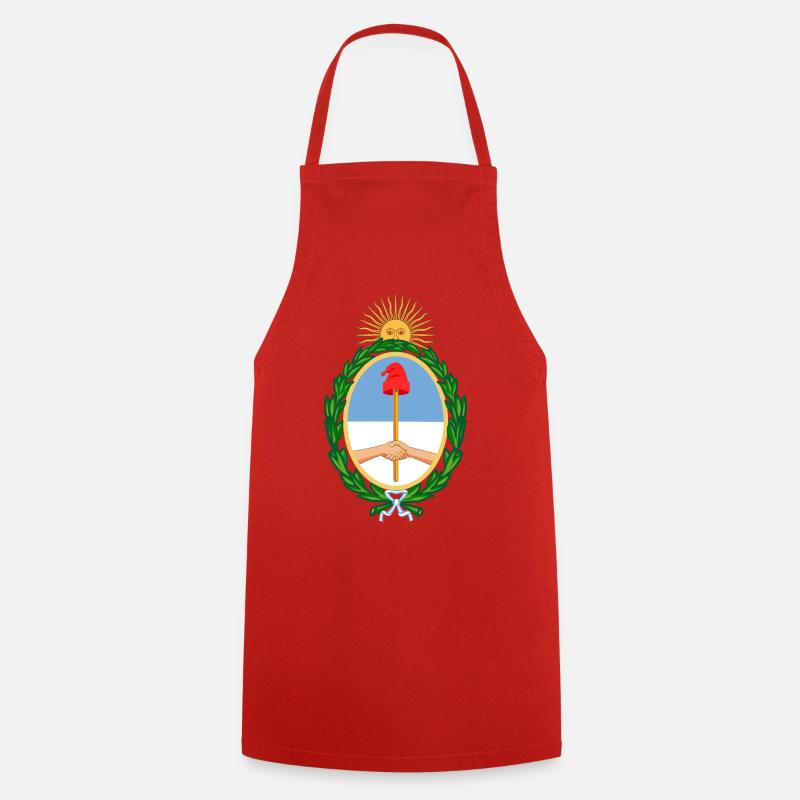 Aufkleber Wappen Argentinien Argentinien - Kochschürze - Rot
