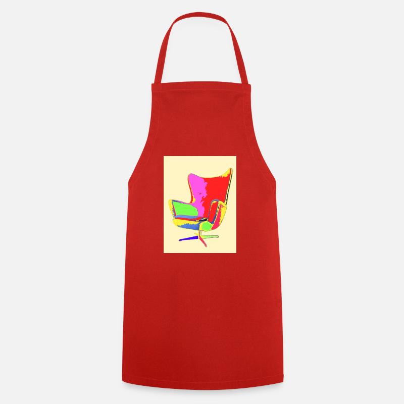 Pop Art - Tablier de cuisine - rouge
