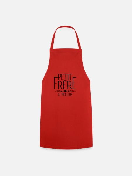 Petit Frère - Tablier de cuisine - rouge