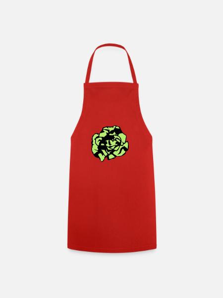 salade - Tablier de cuisine - rouge