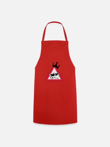 Drift Roi - Tablier de cuisine - rouge
