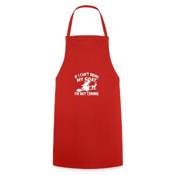 HALLOWEEN - Tablier de cuisine - rouge - Devant - AI Model Male 185 dark (185cm)
