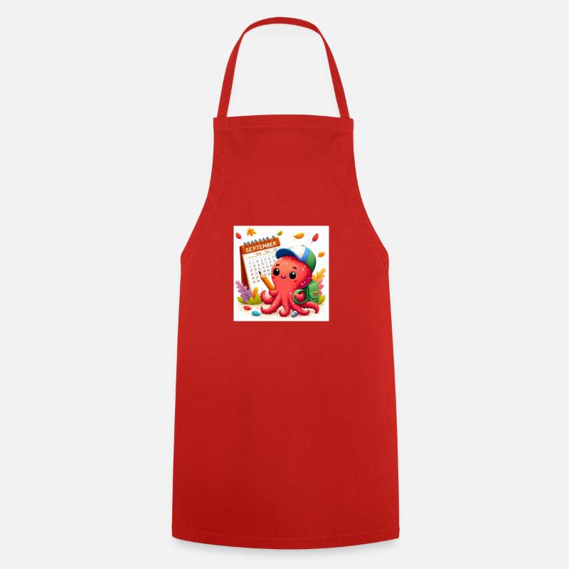 SEPT - Tablier de cuisine - rouge