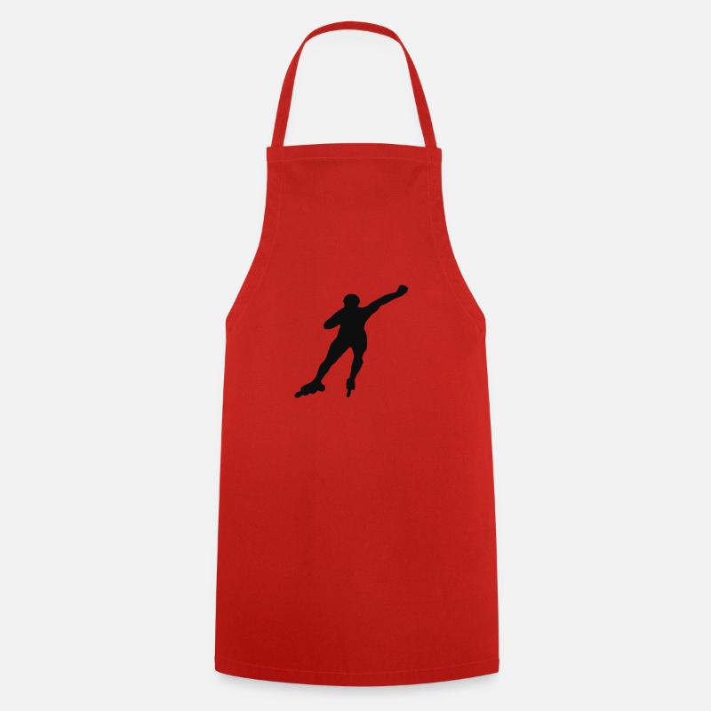 Logo Roller - Tablier de cuisine - rouge