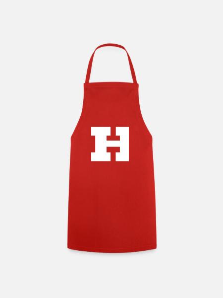 harvard H varsity - Kochschürze - Rot