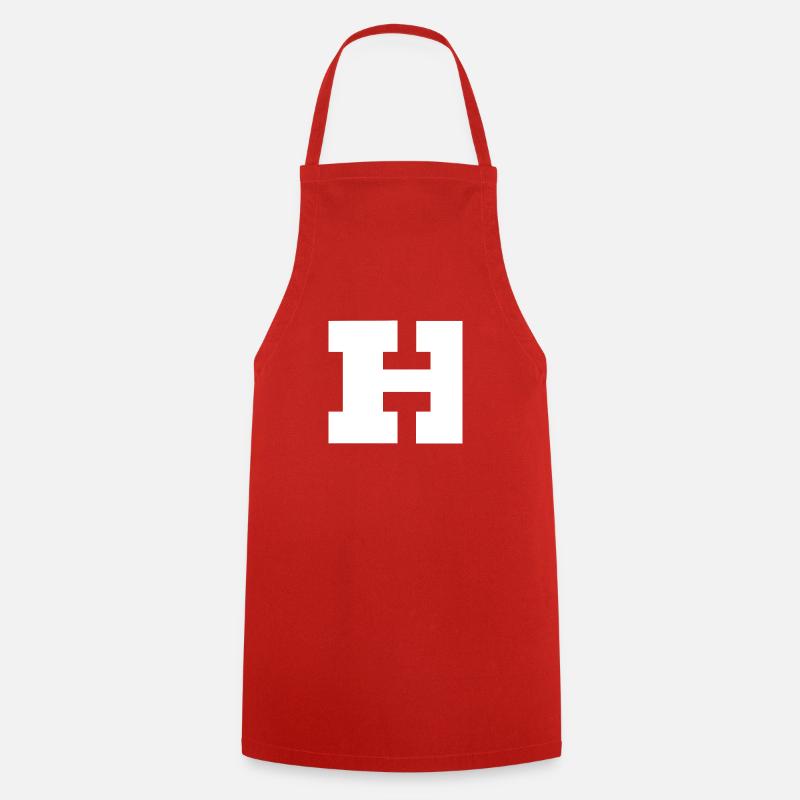 harvard H varsity - Kochschürze - Rot