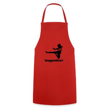 Thomas Müller - Tablier de cuisine - rouge - Devant - AI Model Male 185 dark (185cm)