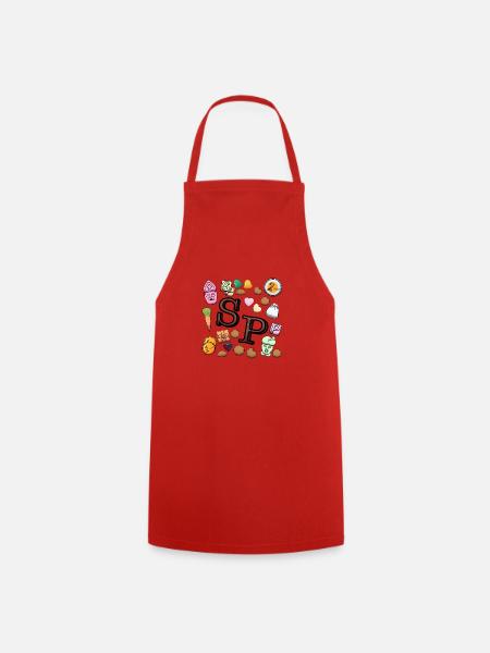 Sinterklaas Süßigkeiten - Kochschürze - Rot