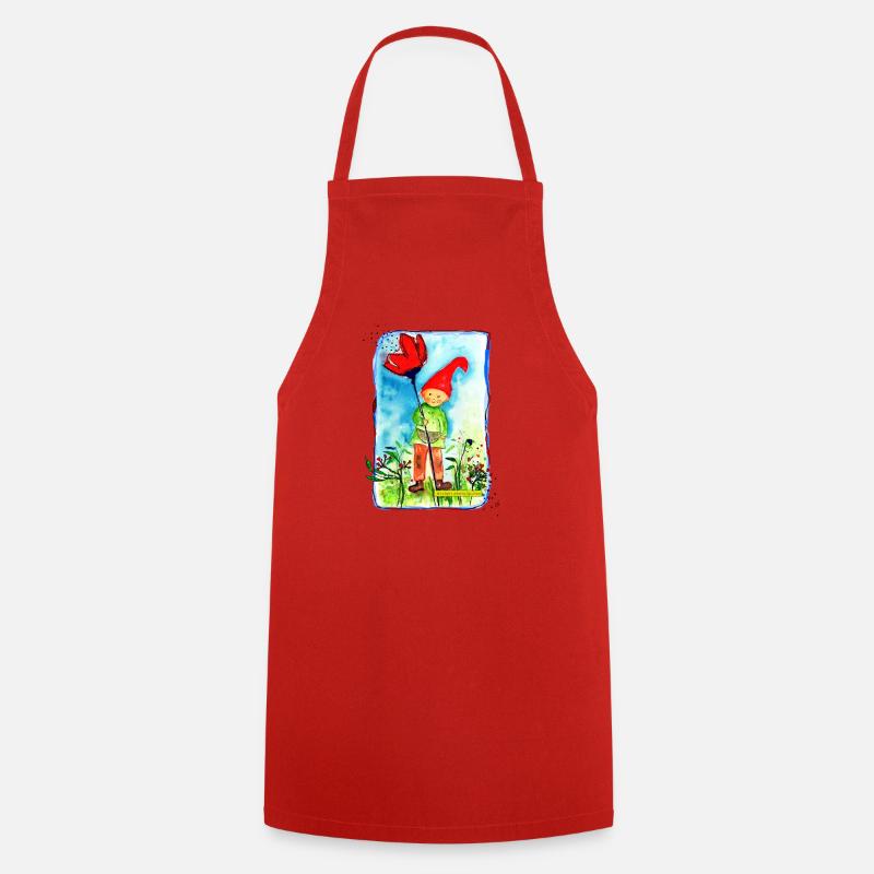 nain - Tablier de cuisine - rouge