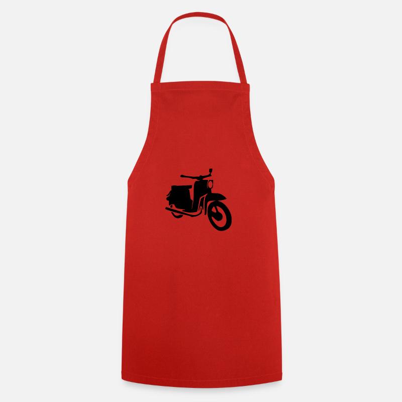 Simson Swallow - Cooking Apron - red