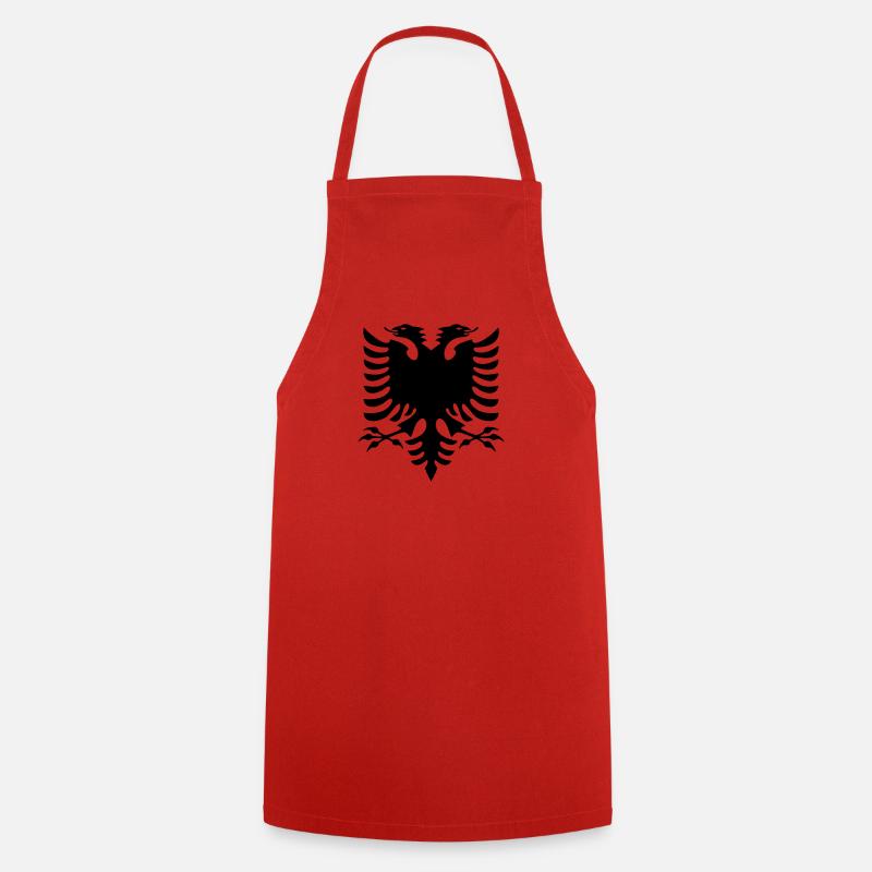 Drapeau de l’Albanie - Tablier de cuisine - rouge
