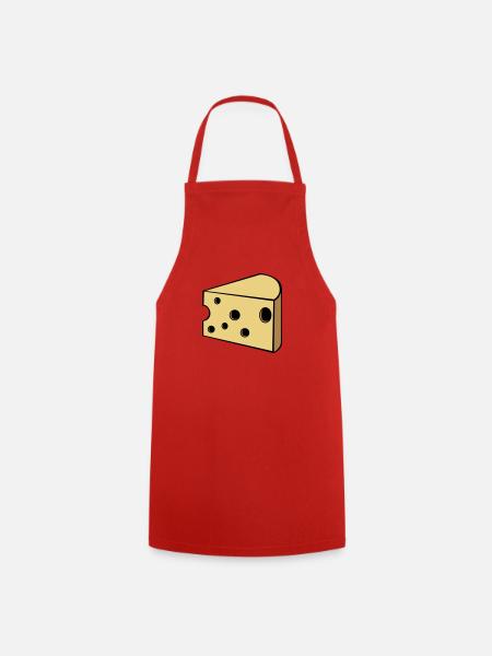 fromage - Tablier de cuisine - rouge