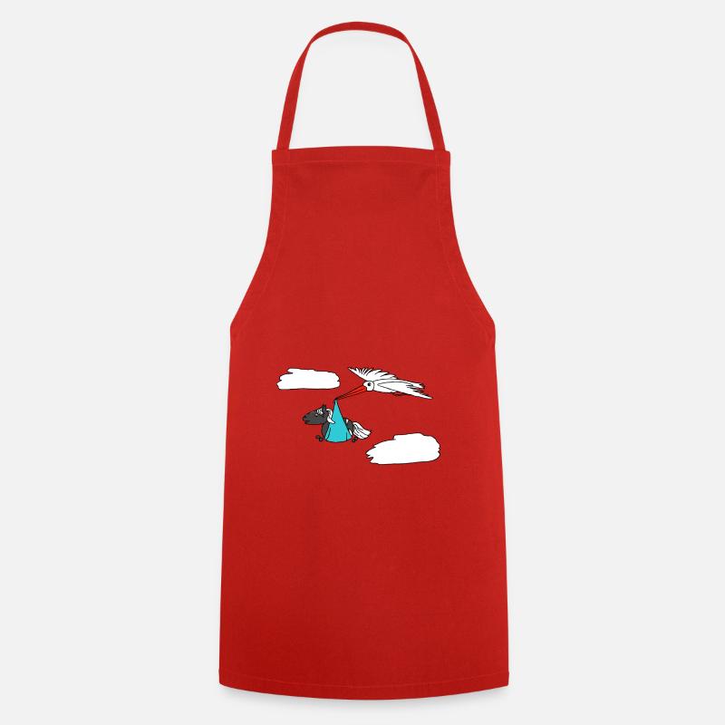 Flying Jolfur - Cooking Apron - red