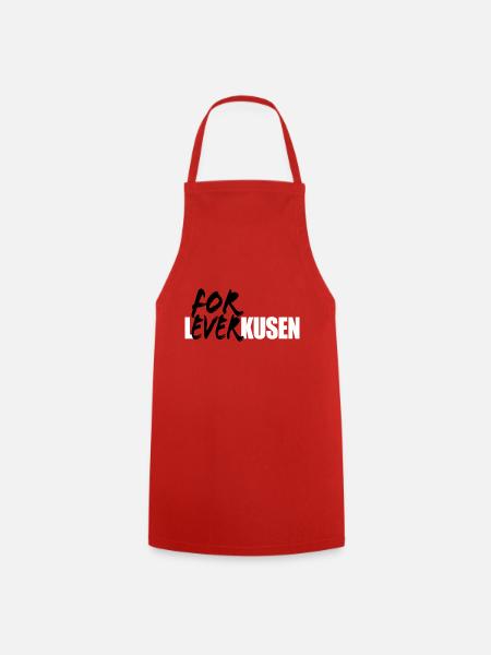 For Ever Leverkusen - Ich mag Leverkusen - Kochschürze - Rot