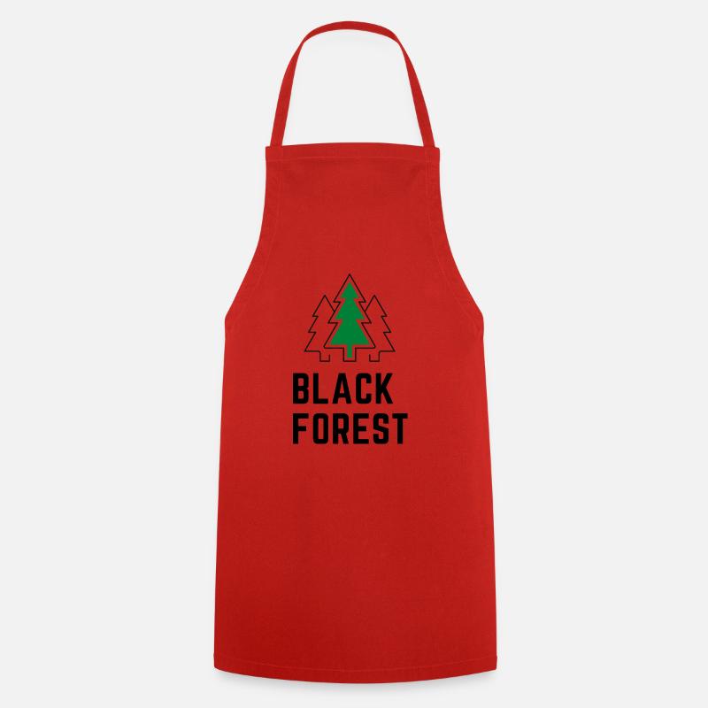 Black Forest - Tablier de cuisine - rouge