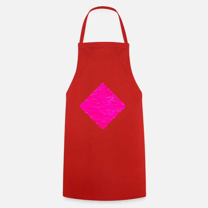 rose rosé - Tablier de cuisine - rouge