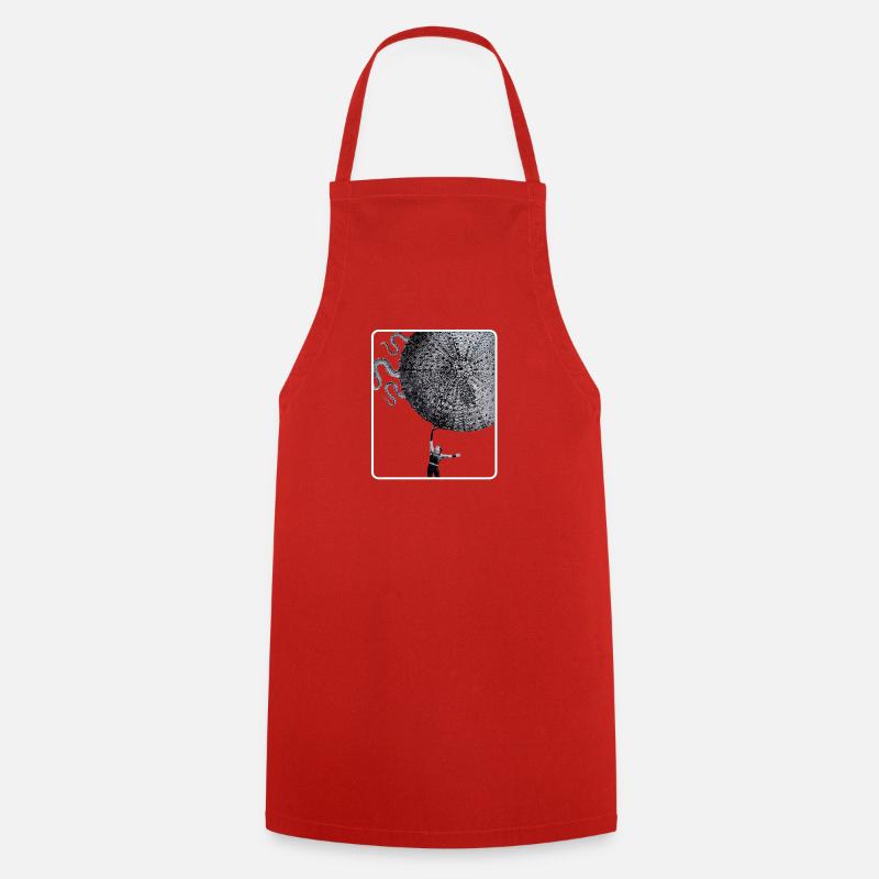 lift it up - Cooking Apron - red