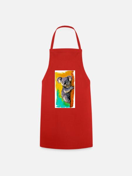 Koala - Kochschürze - Rot