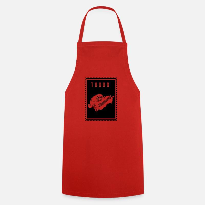 Togog - Wayang - Tablier de cuisine - rouge