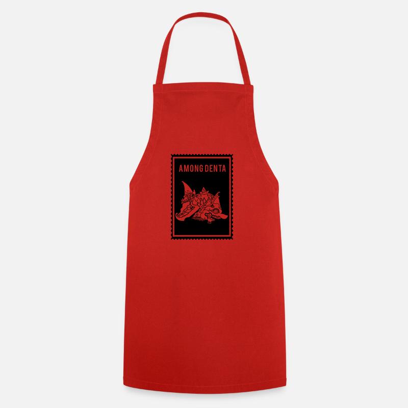 Among Denta- Wayang - Cooking Apron - red