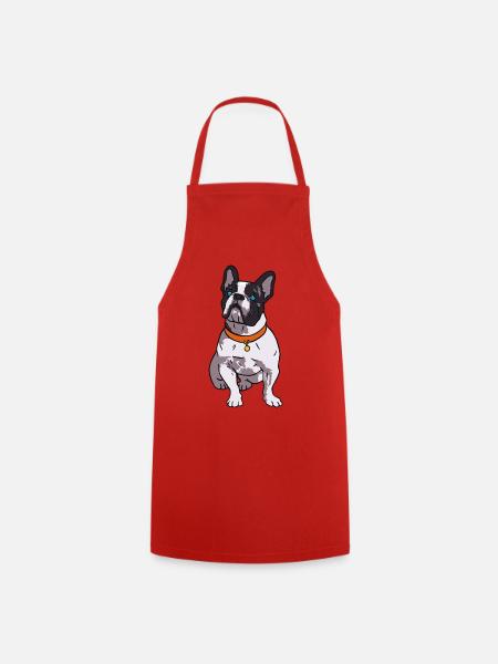 French Bulldog Lover - Kochschürze - Rot