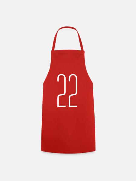 22 - Kochschürze - Rot