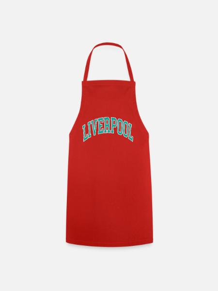 Liverpool - Cooking Apron - red