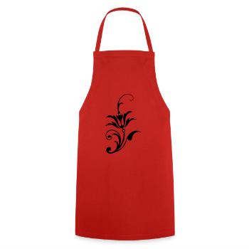 Tribal Silenzium Trio Violoncelle Violon Steicher Musique - Tablier de cuisine - rouge - Devant - AI Model Male 185 dark (185cm)