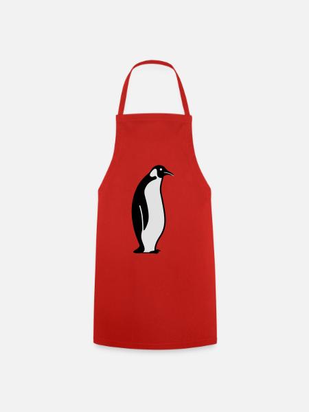 Pinguin pinguïn - Kochschürze - Rot