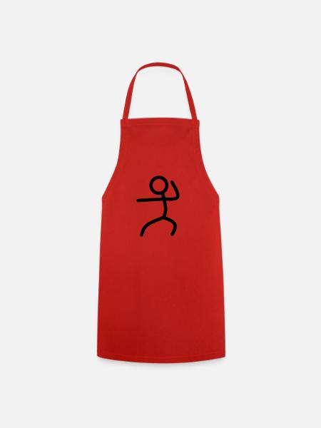 Karate - Kochschürze - Rot