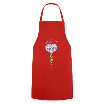 La meilleure maman de tous les temps! - Tablier de cuisine - rouge - Devant - AI Model Male 185 dark (185cm)