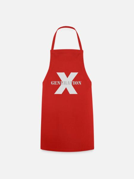 Generation X - Kochschürze - Rot