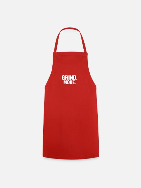 Grind Mode Rough Tippfehler - Kochschürze - Rot