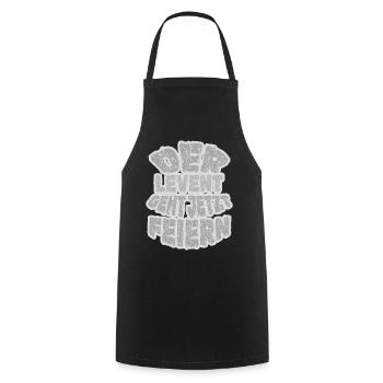 LAMB - Cooking Apron - black - Front - AI Model Male 185 dark (185cm)