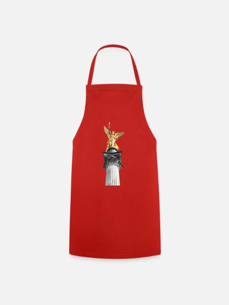 Friedensengel - Kochschürze - Rot