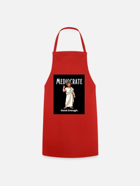 Médiocrate Assez Bien - Tablier de cuisine - rouge
