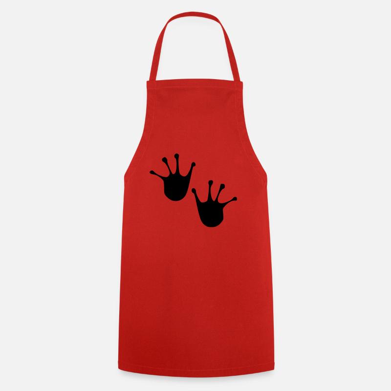 grenouille - Tablier de cuisine - rouge