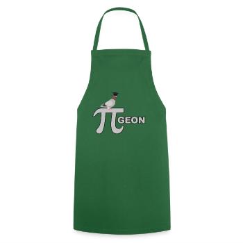 Pigeon Bird Fly Carrier Pigeon Nature City - Cooking Apron - green - Front - AI Model Male 185 dark (185cm)